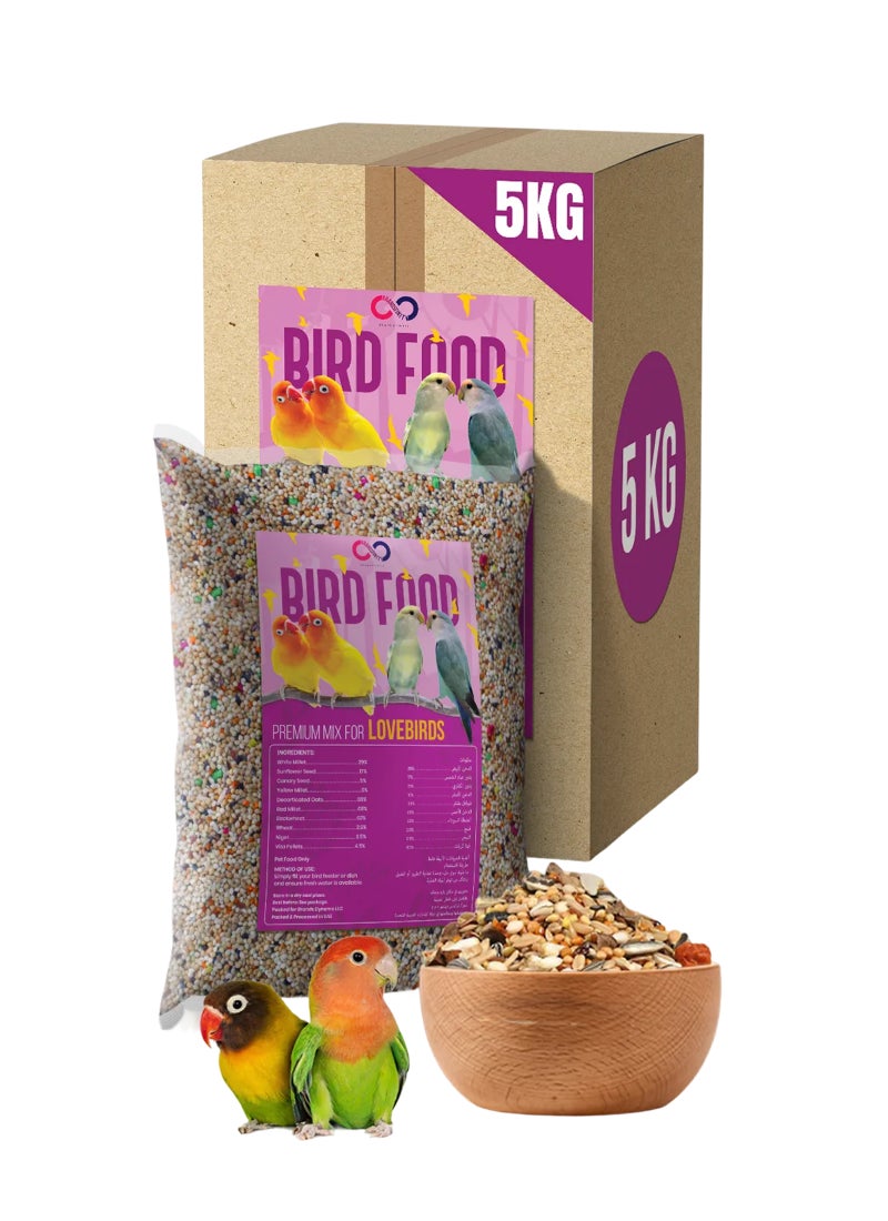 BRANDSFINITY Premium Bird Food For Love Bird And Parakeet - Image 1